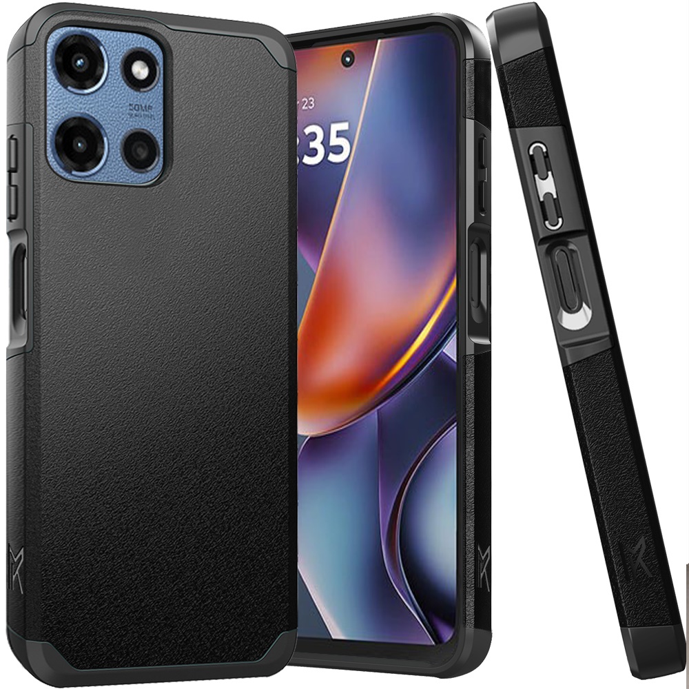 Für Motorola Moto G Power 5G 2025 Hybrid 2in1 mit Displayschutz Hülle Cover - Bild 14 von 98