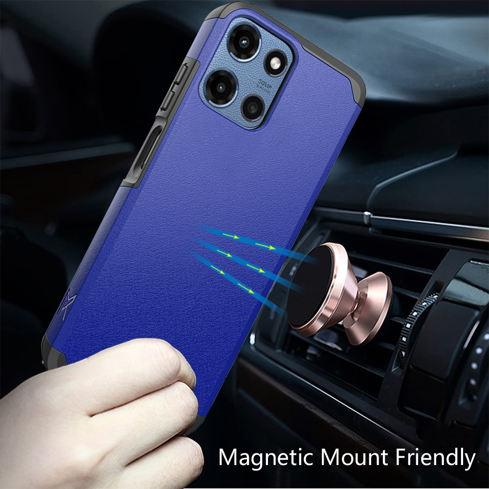 Für Motorola Moto G Power 5G 2025 Hybrid 2in1 mit Displayschutz Hülle Cover - Bild 28 von 98