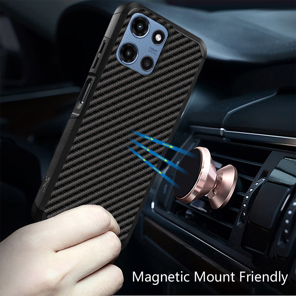 Für Motorola Moto G Power 5G 2025 Hybrid 2in1 mit Displayschutz Hülle Cover - Bild 95 von 98