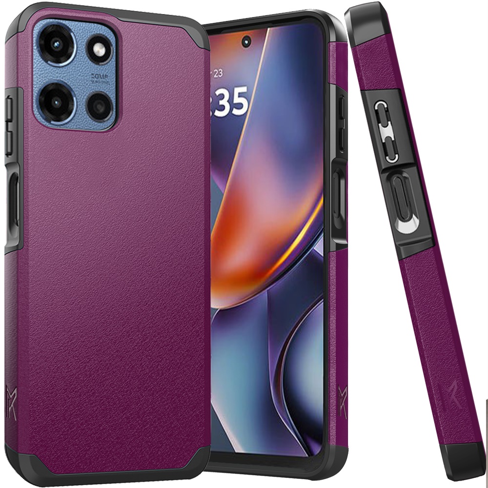 Für Motorola Moto G Power 5G 2025 Hybrid 2in1 mit Displayschutz Hülle Cover - Bild 50 von 98