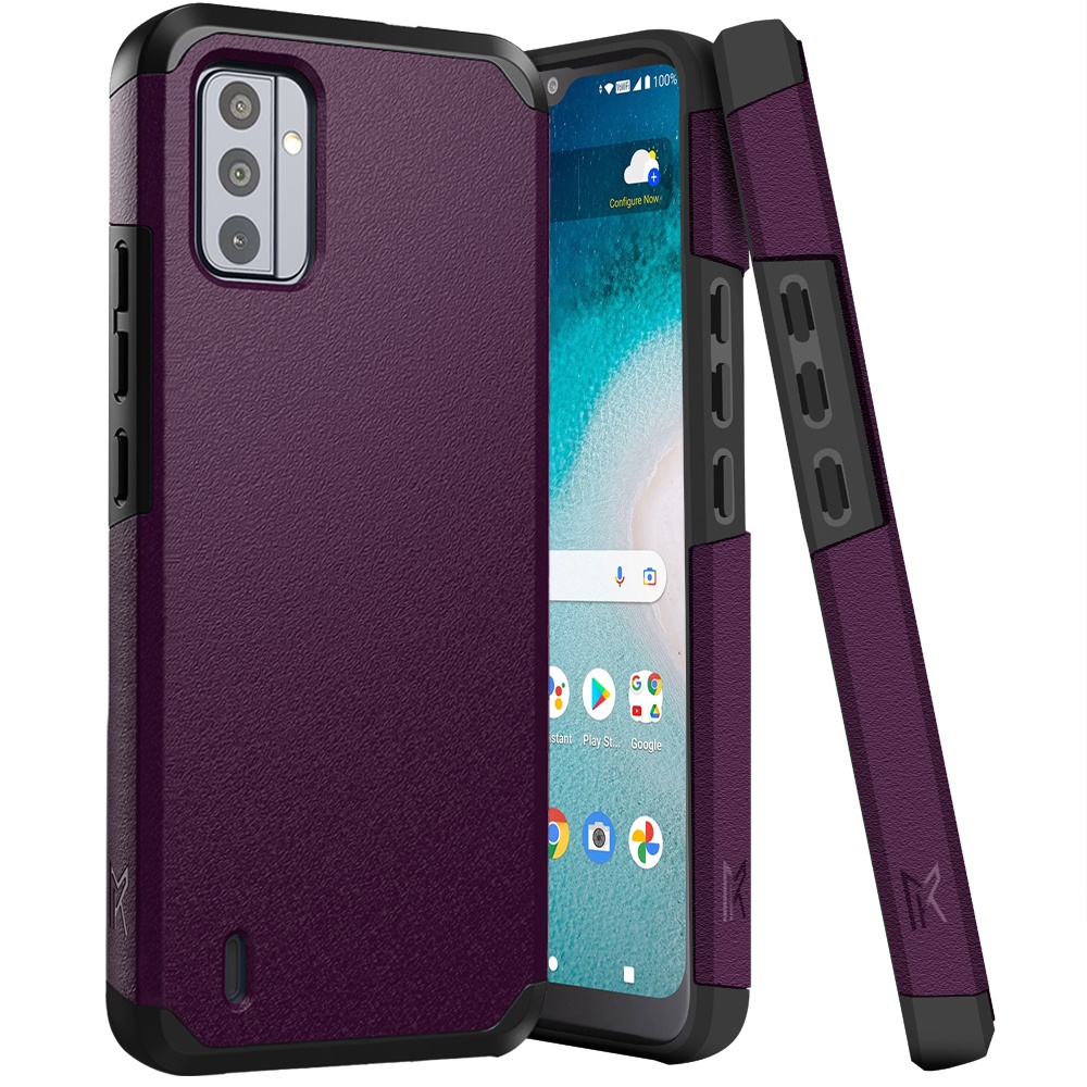 Für Motorola Moto G Power 5G 2025 Hybrid 2in1 mit Displayschutz Hülle Cover - Bild 58 von 98