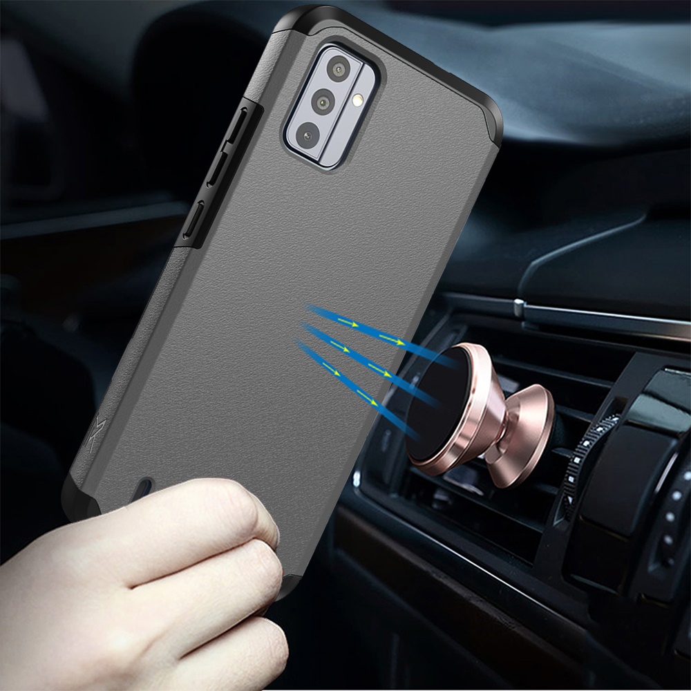 Für Motorola Moto G Power 5G 2025 Hybrid 2in1 mit Displayschutz Hülle Cover - Bild 47 von 98