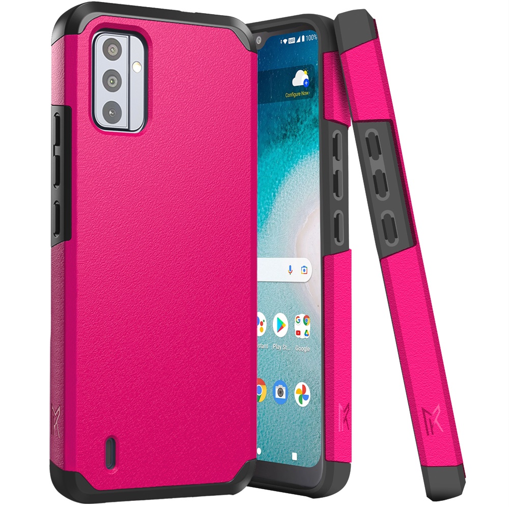 Für Motorola Moto G Power 5G 2025 Hybrid 2in1 mit Displayschutz Hülle Cover - Bild 70 von 98