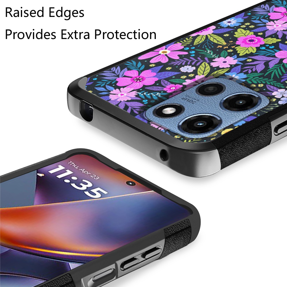 Für Motorola Moto G Power 5G 2025 Hybrid 2in1 mit Displayschutz Hülle Cover - Bild 91 von 98
