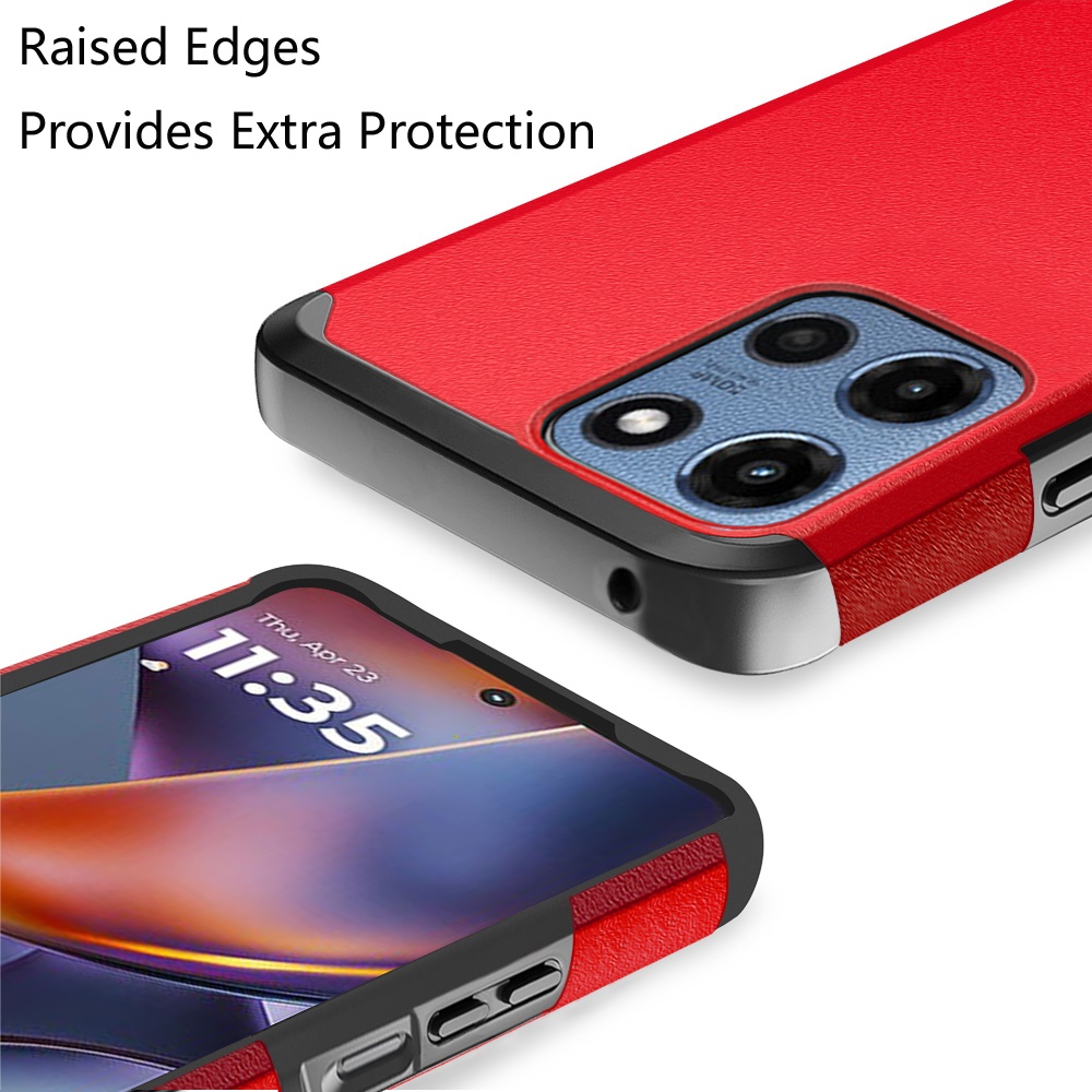 Für Motorola Moto G Power 5G 2025 Hybrid 2in1 mit Displayschutz Hülle Cover - Bild 79 von 98