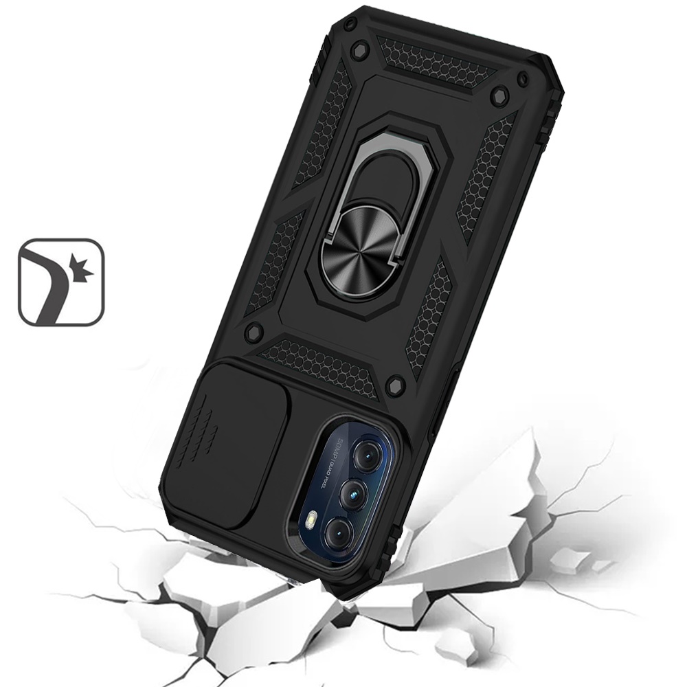 Für Motorola Moto G Power 5G 2025 Hybrid Ring Ständer, Linsenschutz, Hülle Cover - Bild 16 von 62