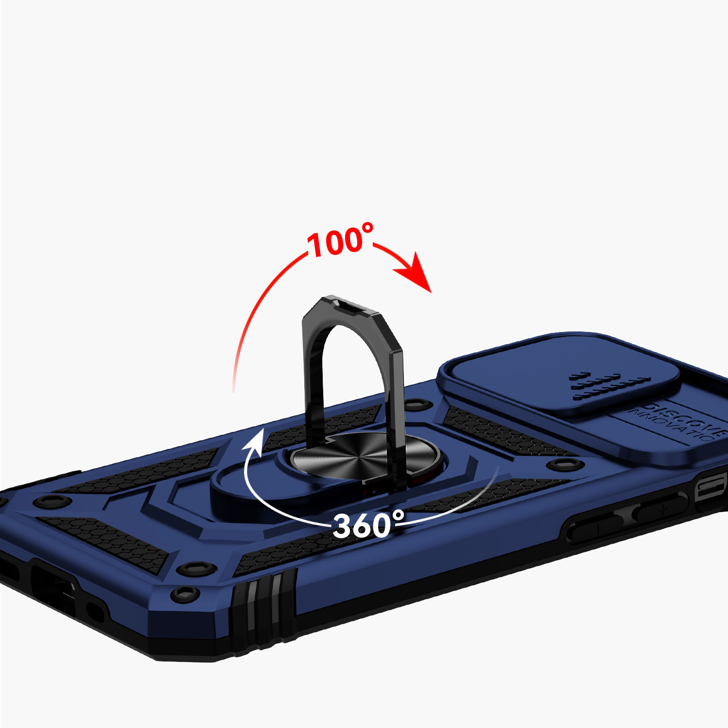 Für Motorola Moto G Power 5G 2025 Hybrid Ring Ständer, Linsenschutz, Hülle Cover - Bild 32 von 62
