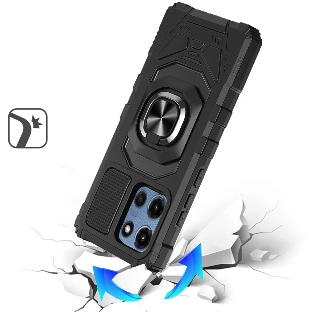 Für Motorola Moto G Power 5G (2025) Hybrid Ring Ständer Halter Robust Case Cover - Bild 10 von 77