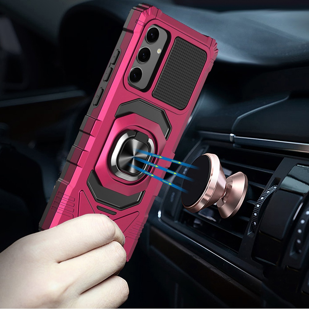 Für Motorola Moto G Power 5G (2025) Hybrid Ring Ständer Halter Robust Case Cover - Bild 74 von 77