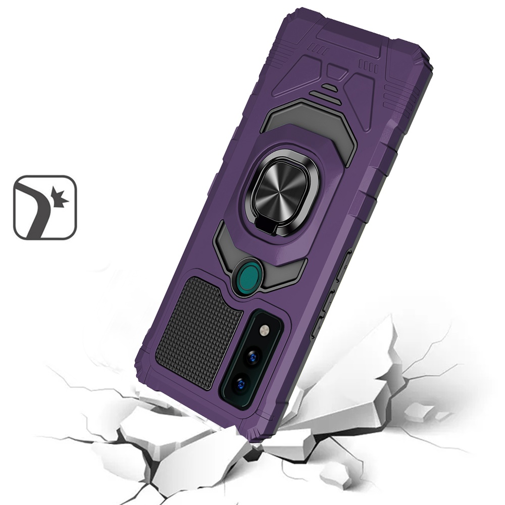 Für Motorola Moto G Power 5G (2025) Hybrid Ring Ständer Halter Robust Case Cover - Bild 61 von 77