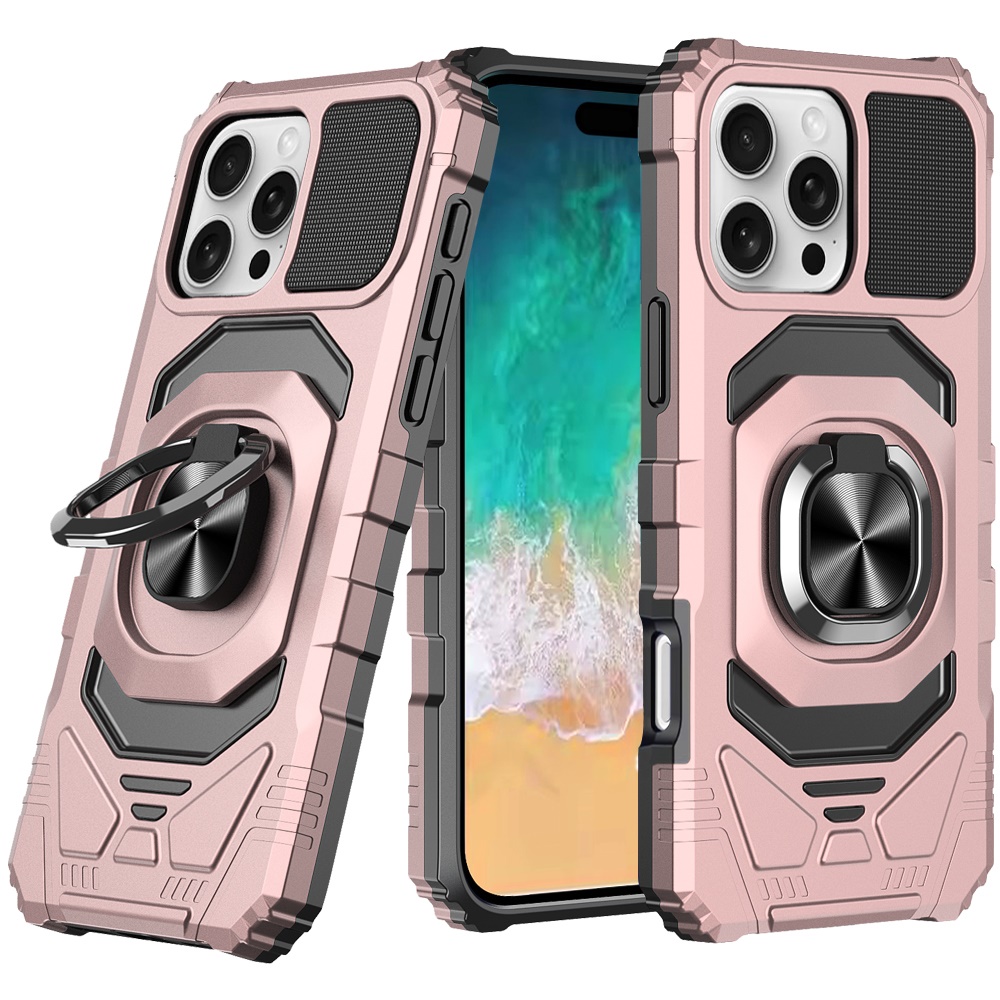 Für Motorola Moto G Power 5G (2025) Hybrid Ring Ständer Halter Robust Case Cover - Bild 48 von 77
