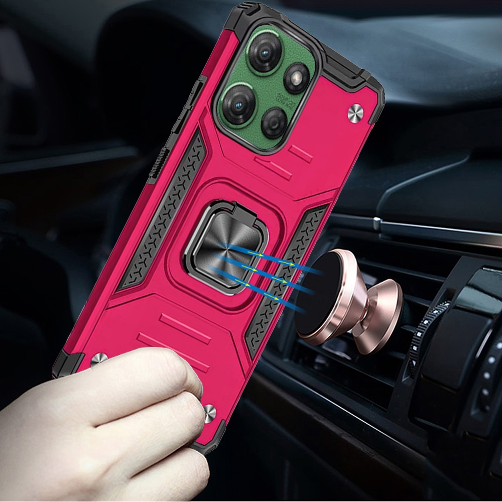 For Motorola Moto G Power 5G 2025 Hybrid Ring Holder Shockproof TPU Case Cover - Bild 64 von 64