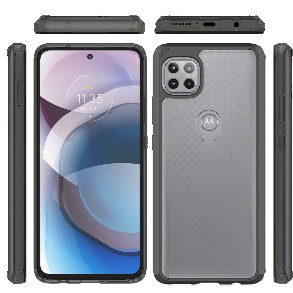 For Motorola Moto Edge 2022 Hybrid Clear Transparent TPU Hard Back Case Cover - Picture 17 of 41