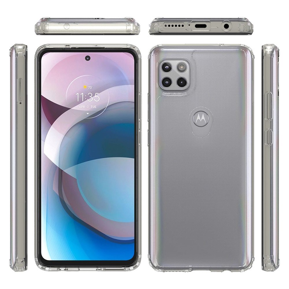 For Motorola Moto Edge 2022 Hybrid Clear Transparent TPU Hard Back Case Cover - Picture 25 of 41