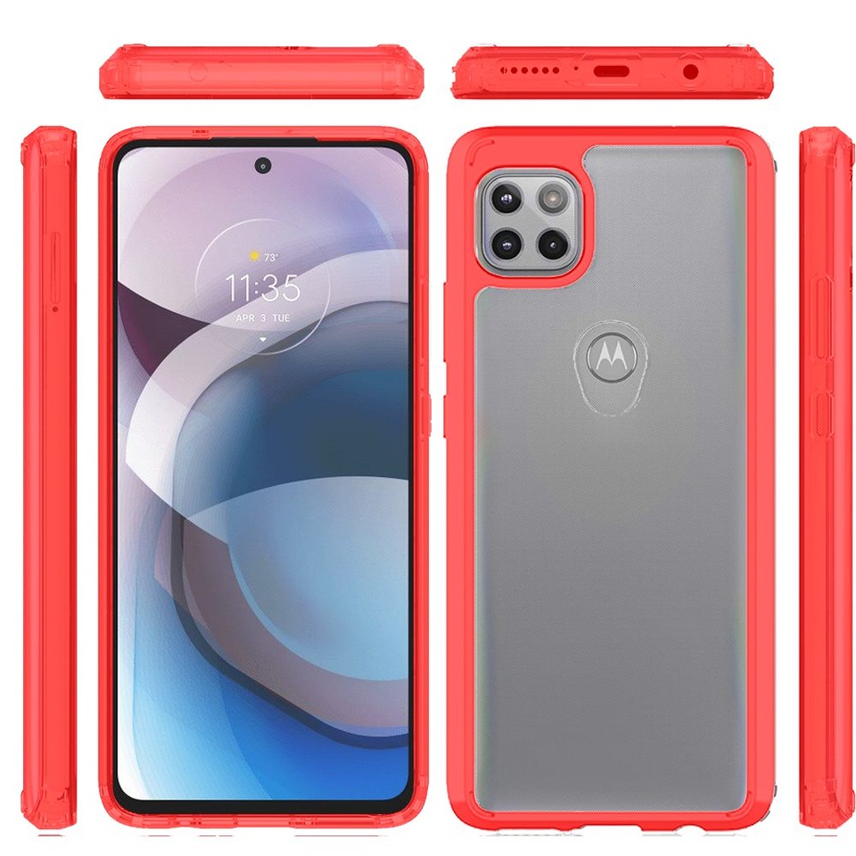 For Motorola Moto Edge 2022 Hybrid Clear Transparent TPU Hard Back Case Cover - Picture 41 of 41