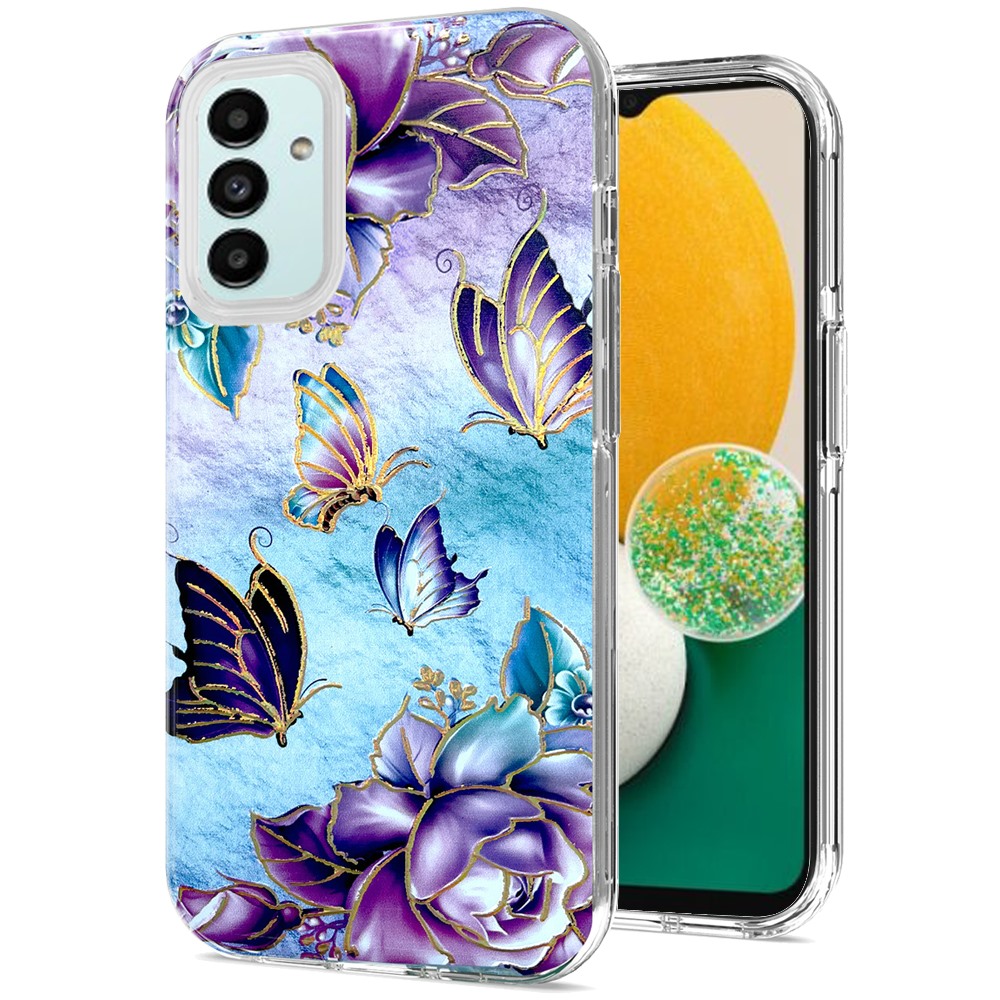 For Motorola Moto G 5G 2022 Stylish Gold Layer Design Hybrid Hard PC Case Cover - 第 13/44 張圖片