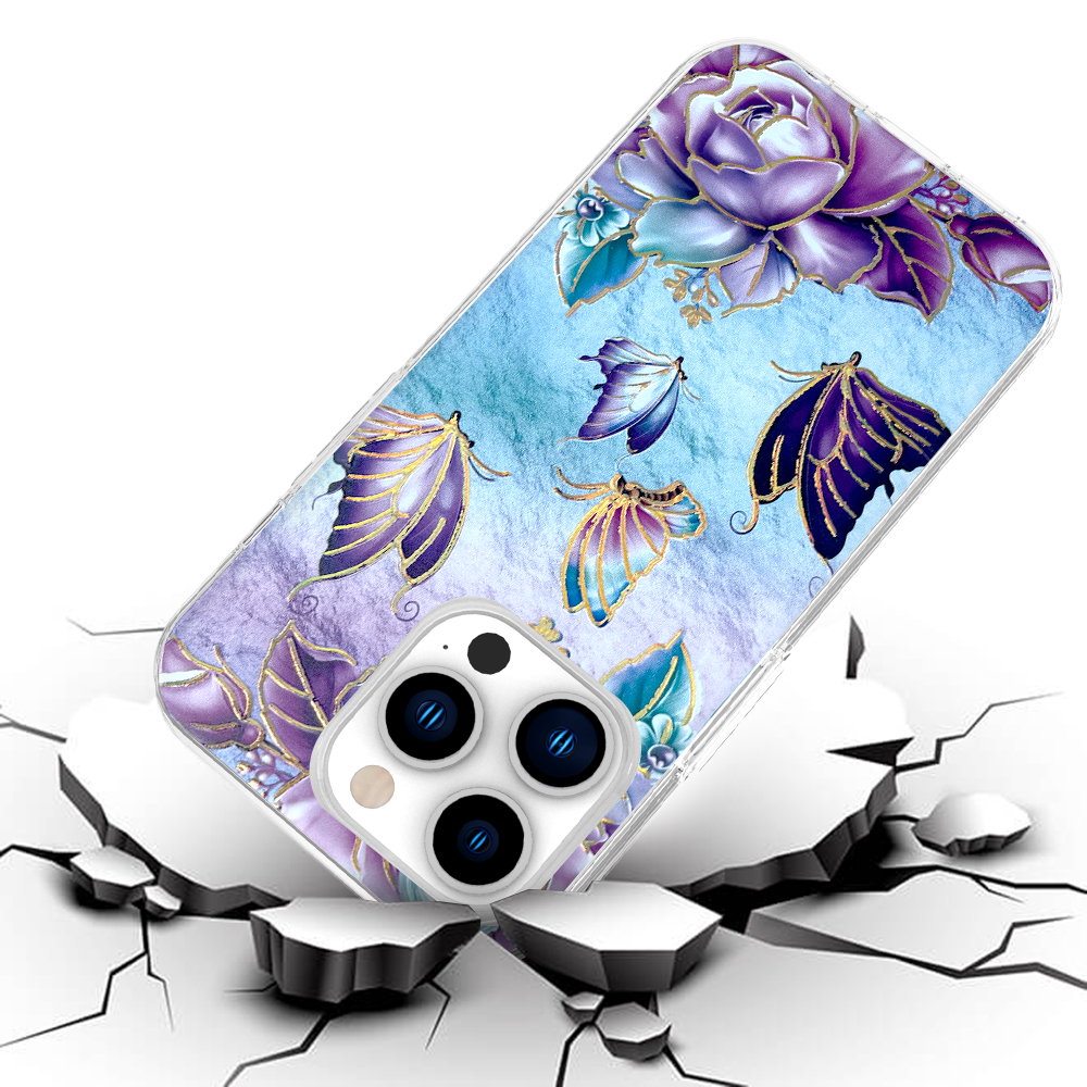 For Motorola Moto G 5G 2022 Stylish Gold Layer Design Hybrid Hard PC Case Cover - 第 11/44 張圖片