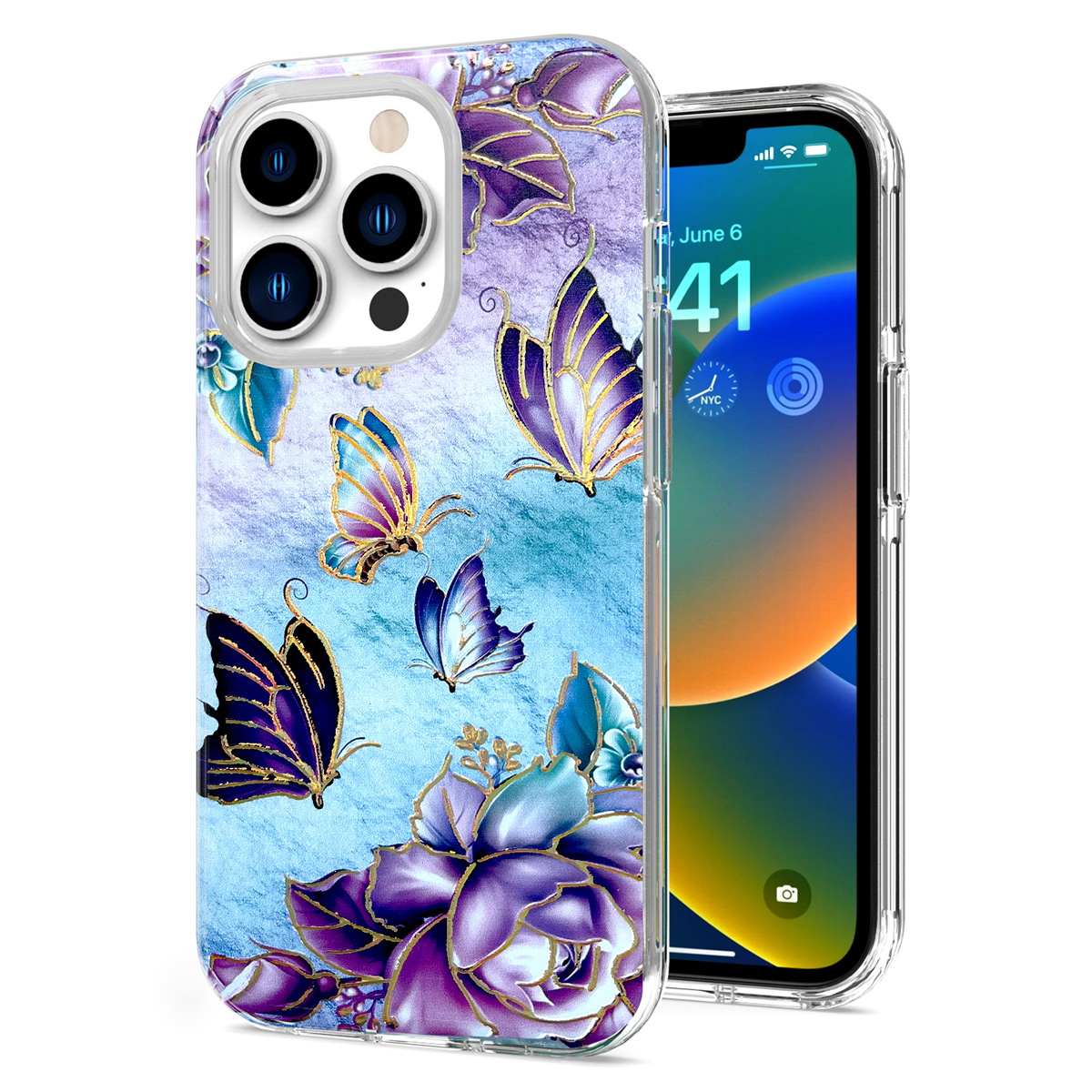 For Motorola Moto G 5G 2022 Stylish Gold Layer Design Hybrid Hard PC Case Cover - 第 10/44 張圖片