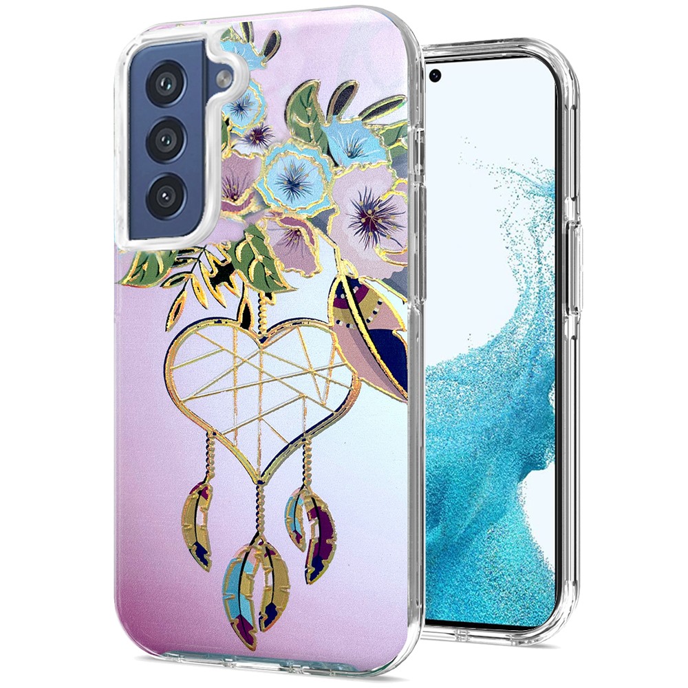 For Motorola Moto G 5G 2022 Stylish Gold Layer Design Hybrid Hard PC Case Cover - 第 20/44 張圖片