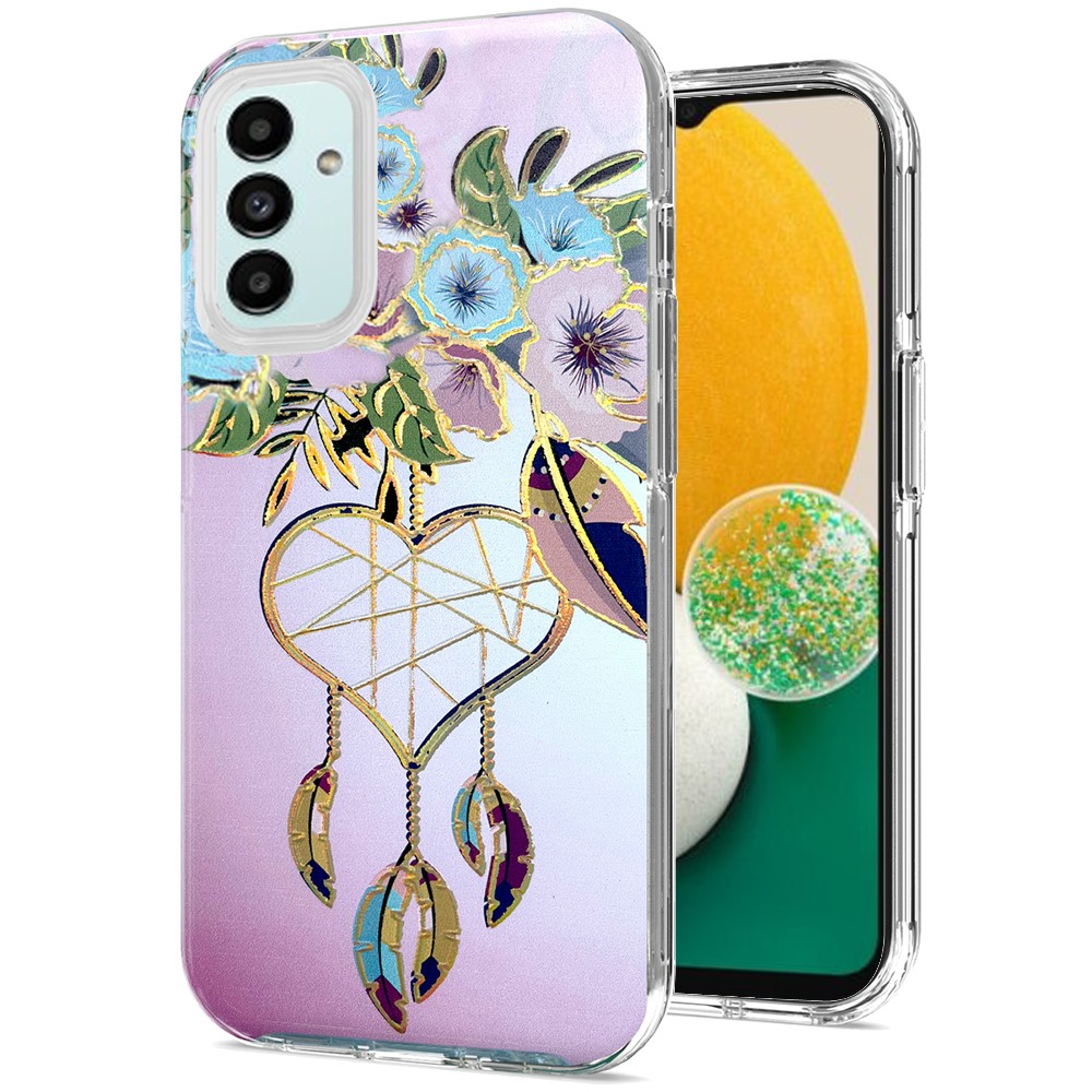 For Motorola Moto G 5G 2022 Stylish Gold Layer Design Hybrid Hard PC Case Cover - 第 19/44 張圖片