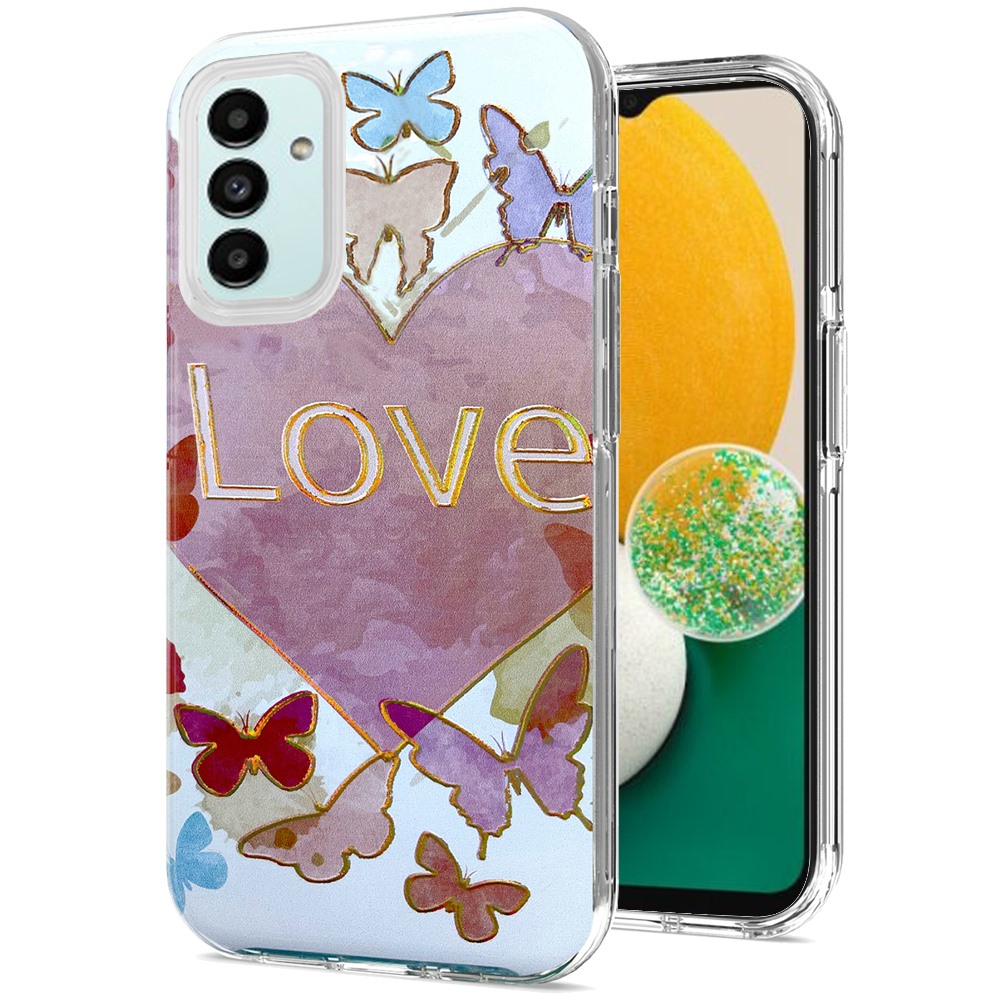 For Motorola Moto G 5G 2022 Stylish Gold Layer Design Hybrid Hard PC Case Cover - 第 31/44 張圖片
