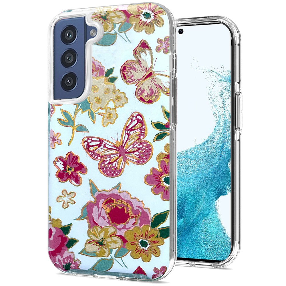 For Motorola Moto G 5G 2022 Stylish Gold Layer Design Hybrid Hard PC Case Cover - 第 44/44 張圖片