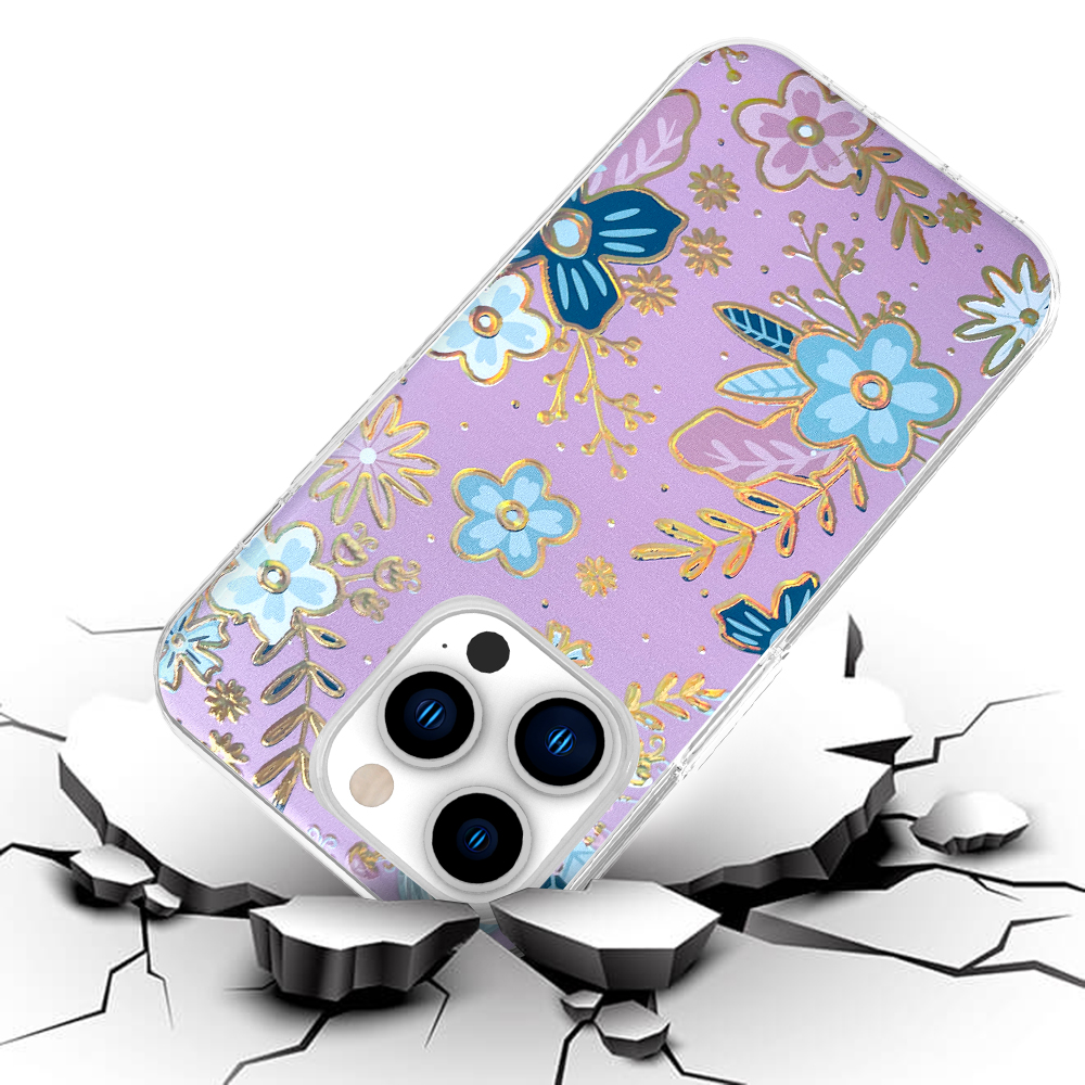 For Motorola Moto G 5G 2022 Stylish Gold Layer Design Hybrid Hard PC Case Cover - 第 35/44 張圖片
