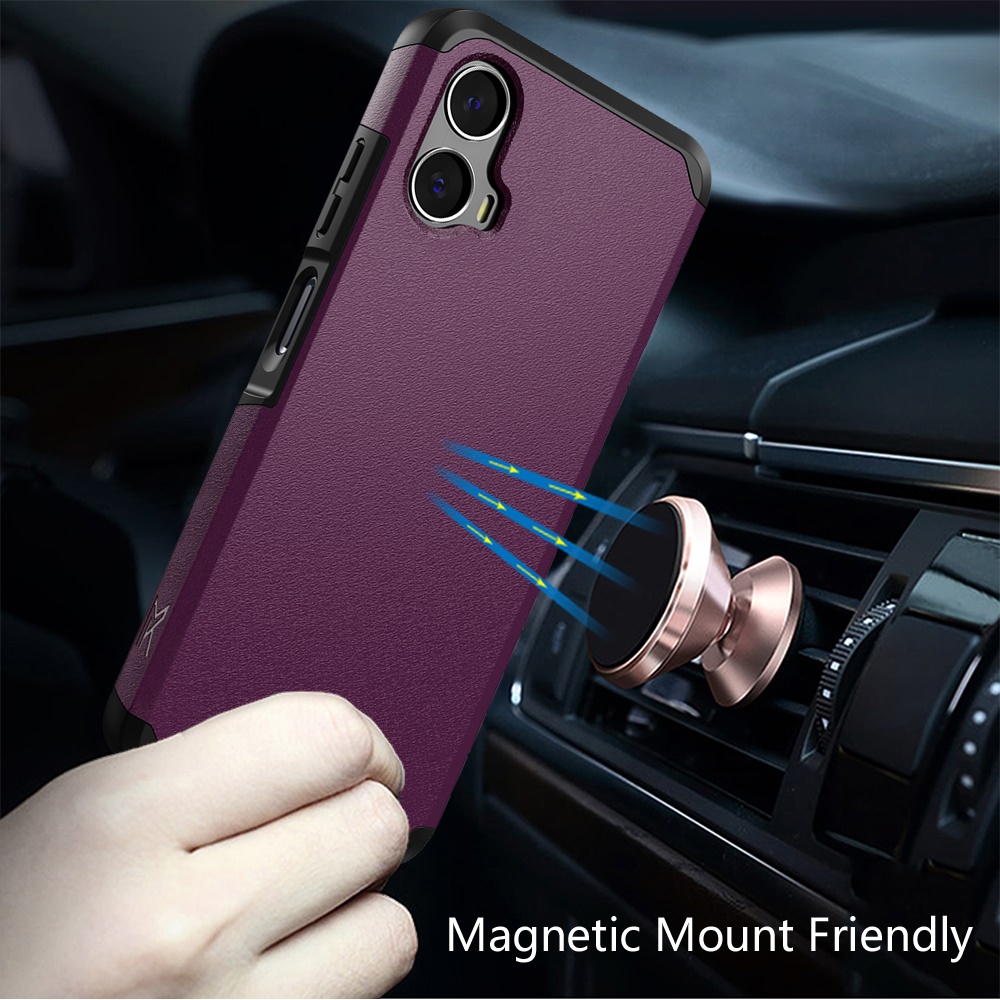 For Motorola Moto G 5G 2024 Premium Tough Hybrid Dual Layer Hard TPU Case Cover - Picture 49 of 59