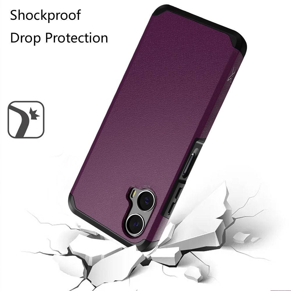 For Motorola Moto G 5G 2024 Premium Tough Hybrid Dual Layer Hard TPU Case Cover - Picture 45 of 59