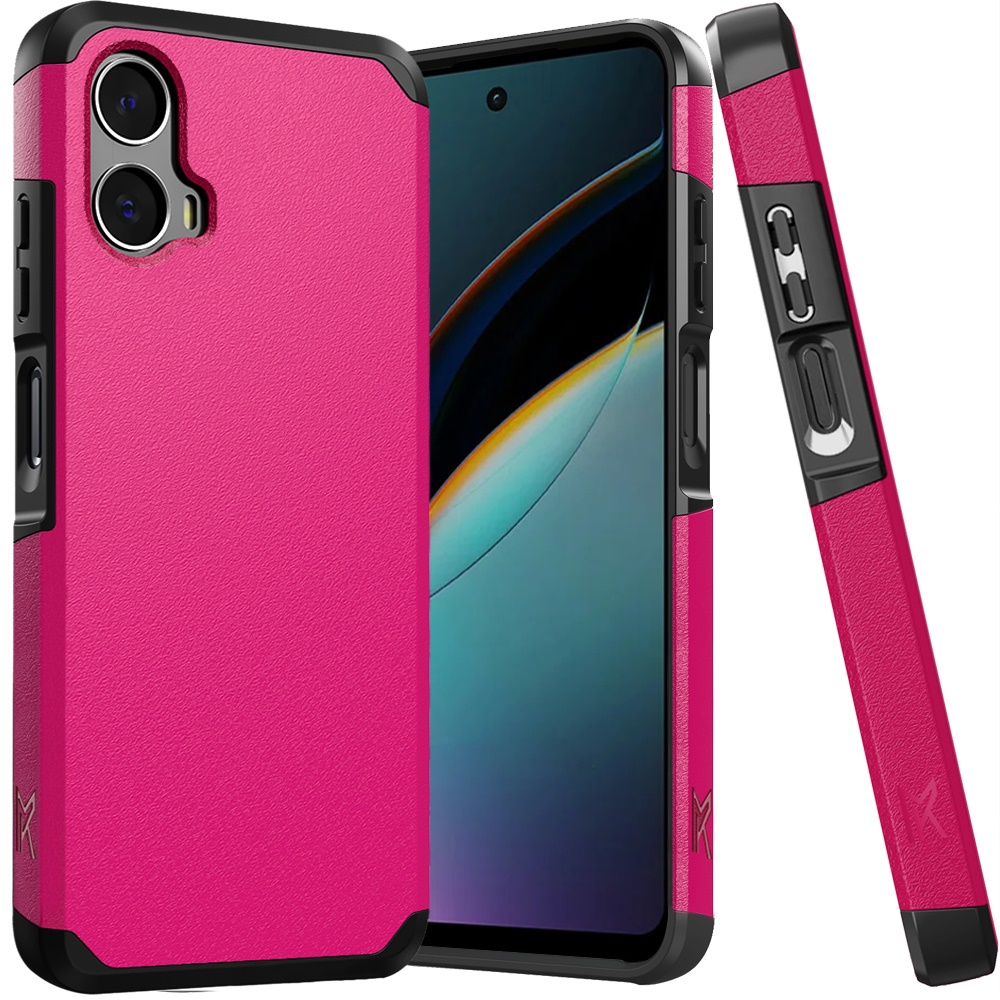 For Motorola Moto G 5G 2024 Premium Tough Hybrid Dual Layer Hard TPU Case Cover - Picture 38 of 59