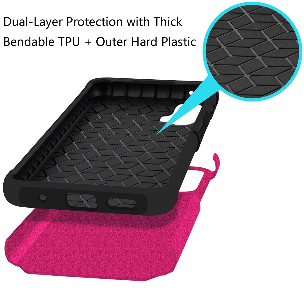 For Motorola Moto G 5G 2024 Premium Tough Hybrid Dual Layer Hard TPU Case Cover - Picture 41 of 59