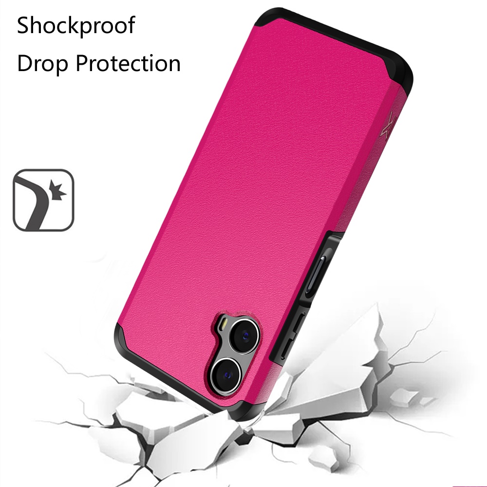 For Motorola Moto G 5G 2024 Premium Tough Hybrid Dual Layer Hard TPU Case Cover - Picture 37 of 59