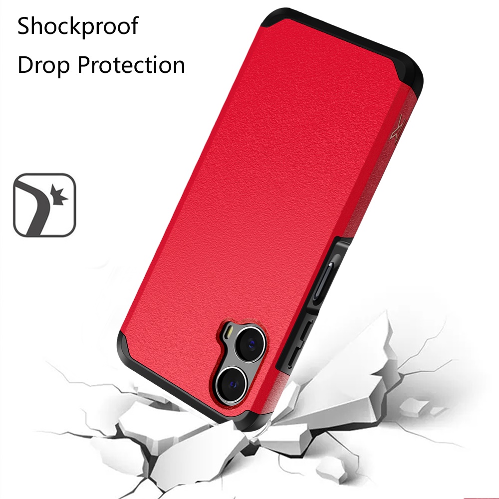 For Motorola Moto G 5G 2024 Premium Tough Hybrid Dual Layer Hard TPU Case Cover - Picture 53 of 59