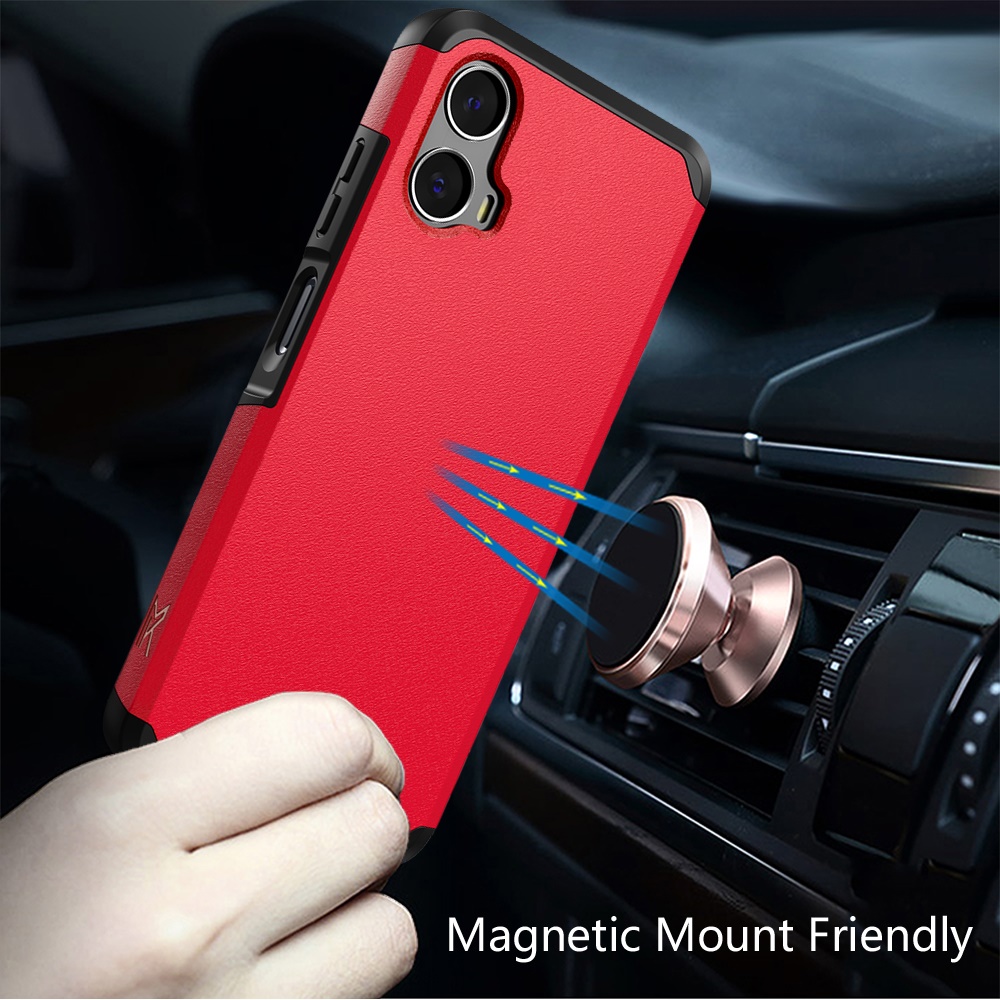 For Motorola Moto G 5G 2024 Premium Tough Hybrid Dual Layer Hard TPU Case Cover - Picture 55 of 59