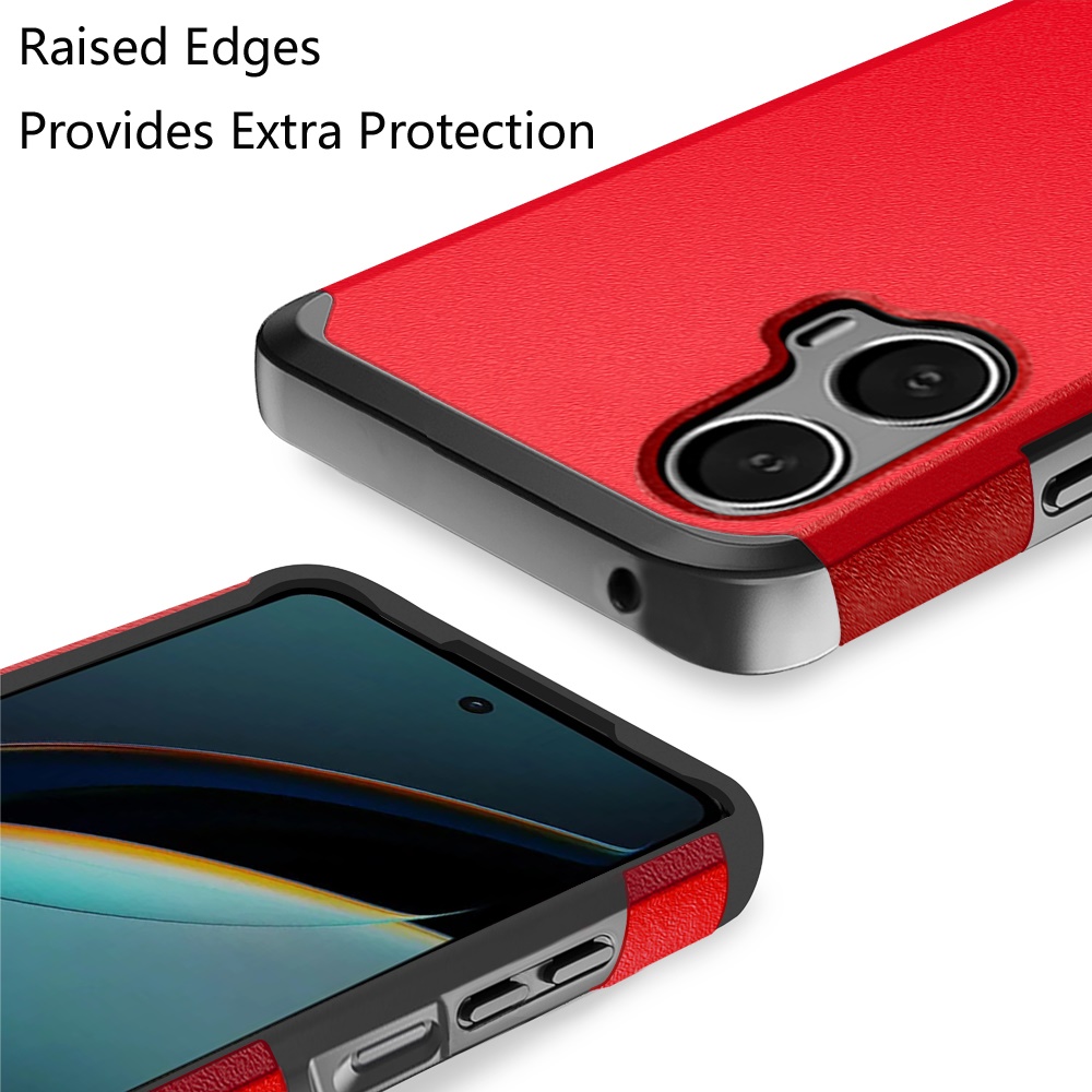 For Motorola Moto G 5G 2024 Premium Tough Hybrid Dual Layer Hard TPU Case Cover - Picture 56 of 59
