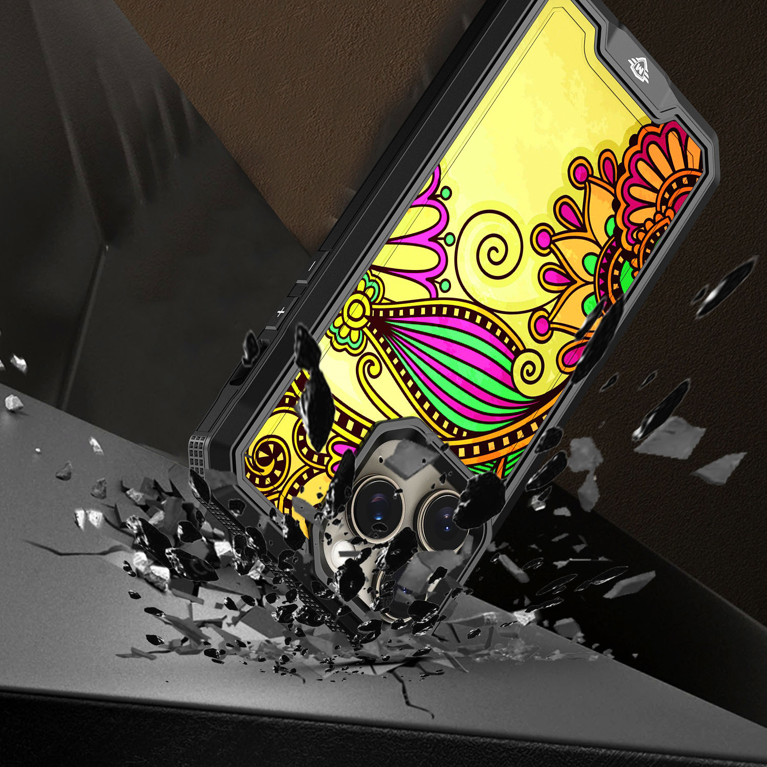 For Motorola Moto G 5G 2024 Modern Design Hybrid Hard + TPU Rubber Case Cover - Picture 28 of 76