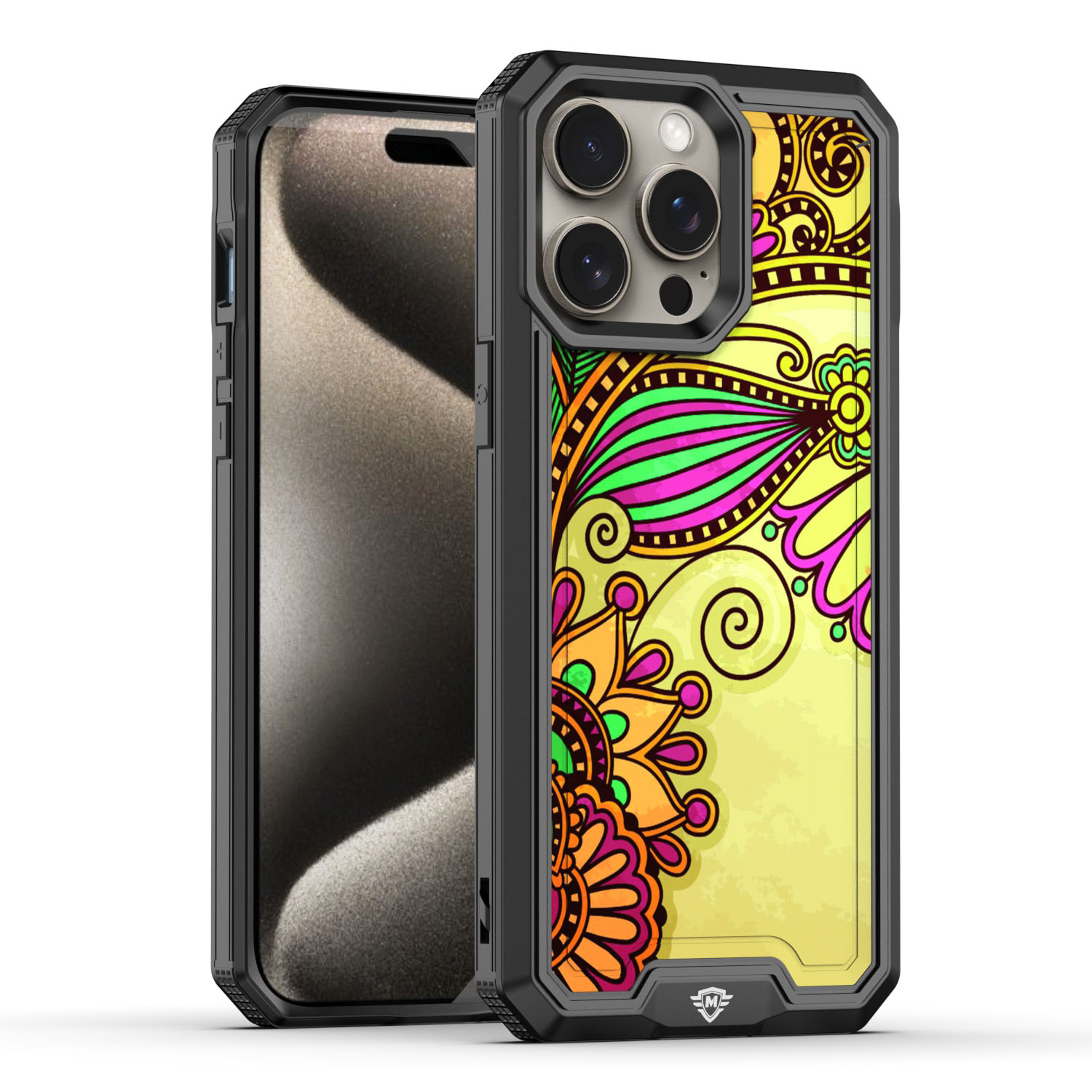 For Motorola Moto G 5G 2024 Modern Design Hybrid Hard + TPU Rubber Case Cover - Picture 25 of 76