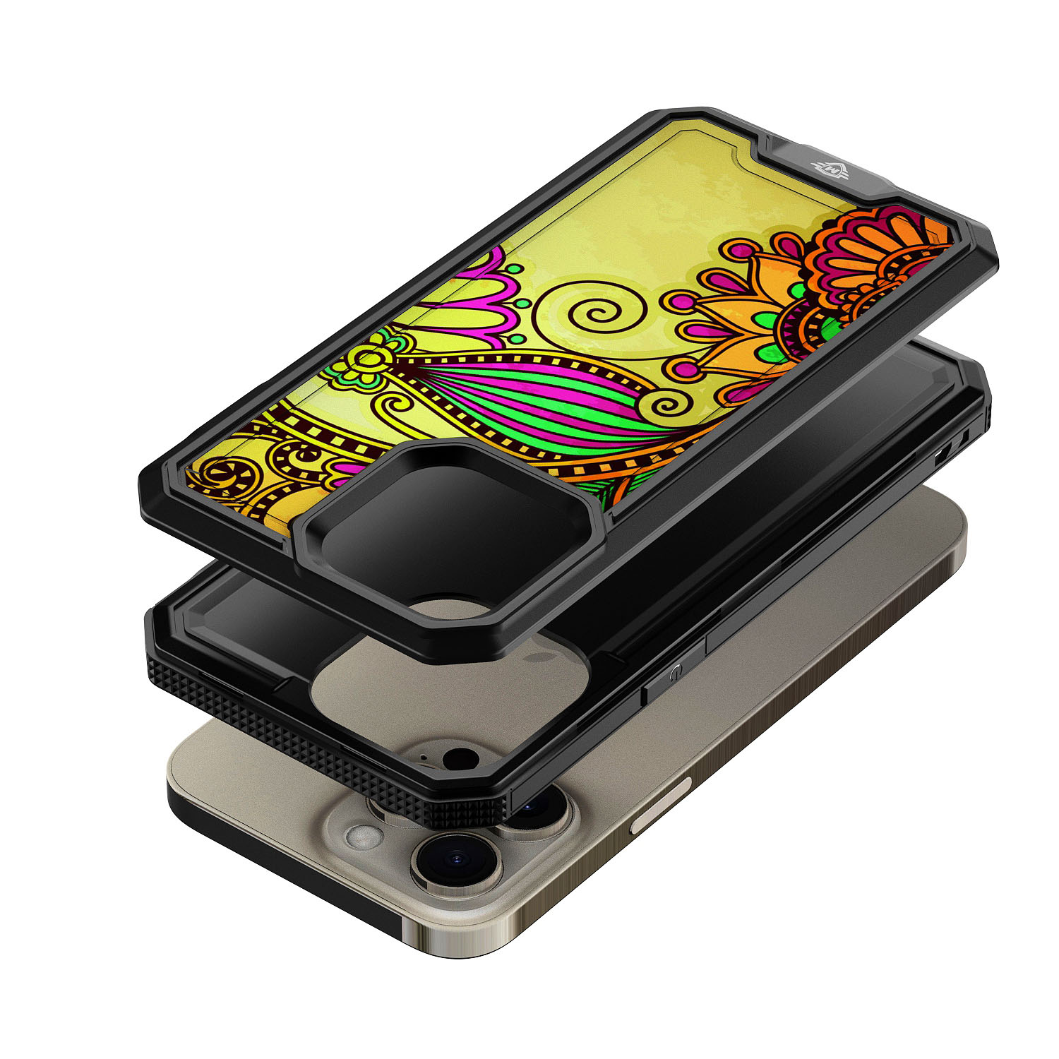 For Motorola Moto G 5G 2024 Modern Design Hybrid Hard + TPU Rubber Case Cover - Picture 27 of 76