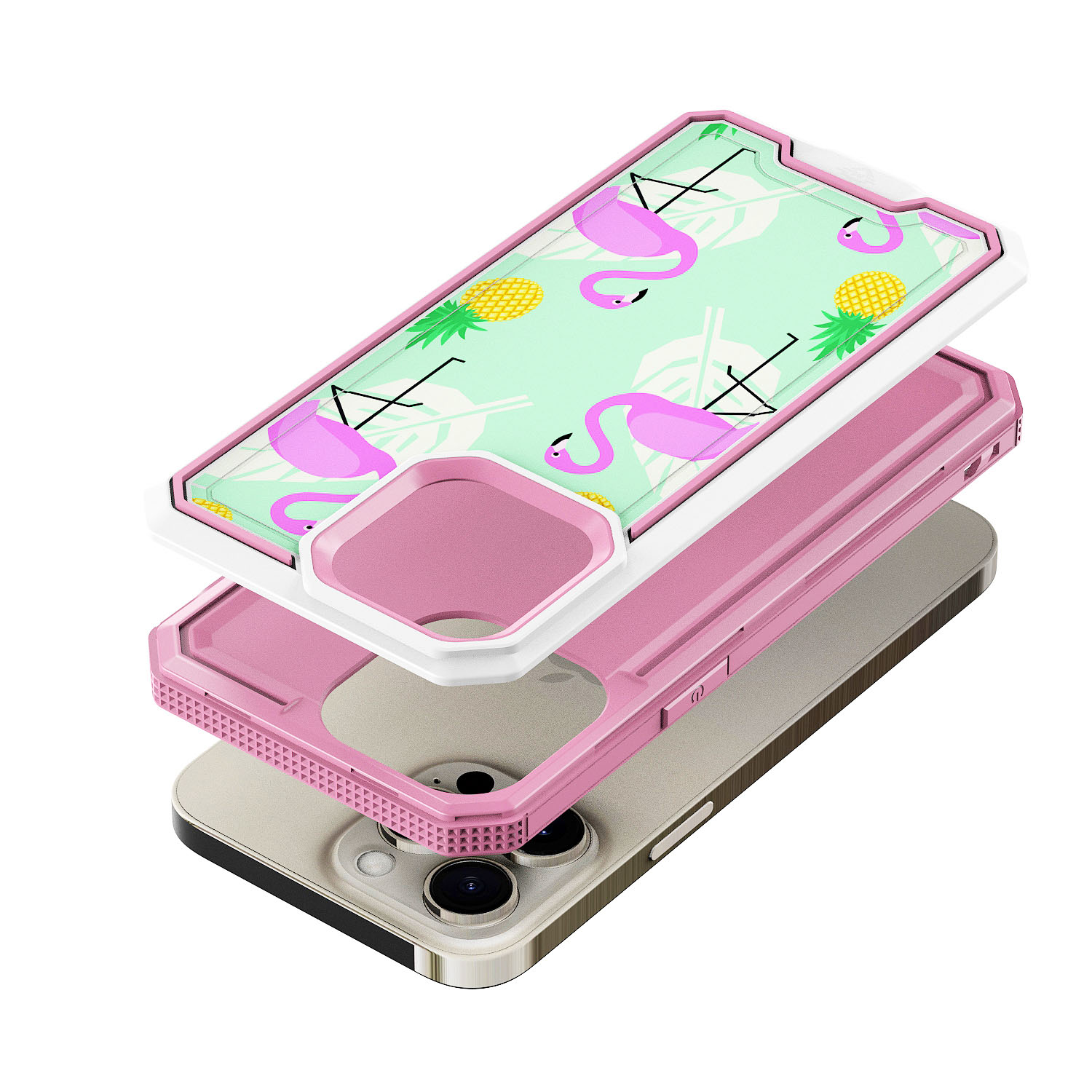 For Motorola Moto G 5G 2024 Modern Design Hybrid Hard + TPU Rubber Case Cover - Picture 35 of 76