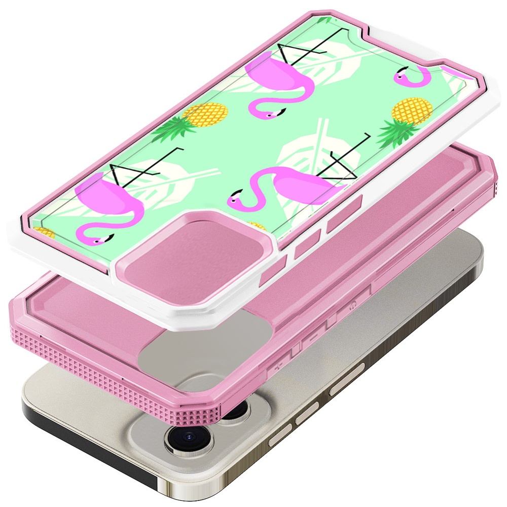 For Motorola Moto G 5G 2024 Modern Design Hybrid Hard + TPU Rubber Case Cover - Picture 31 of 76