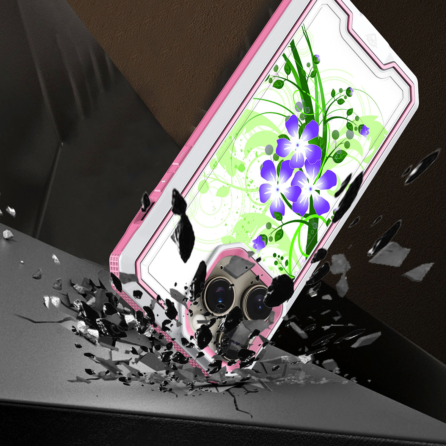 For Motorola Moto G 5G 2024 Modern Design Hybrid Hard + TPU Rubber Case Cover - Picture 52 of 76