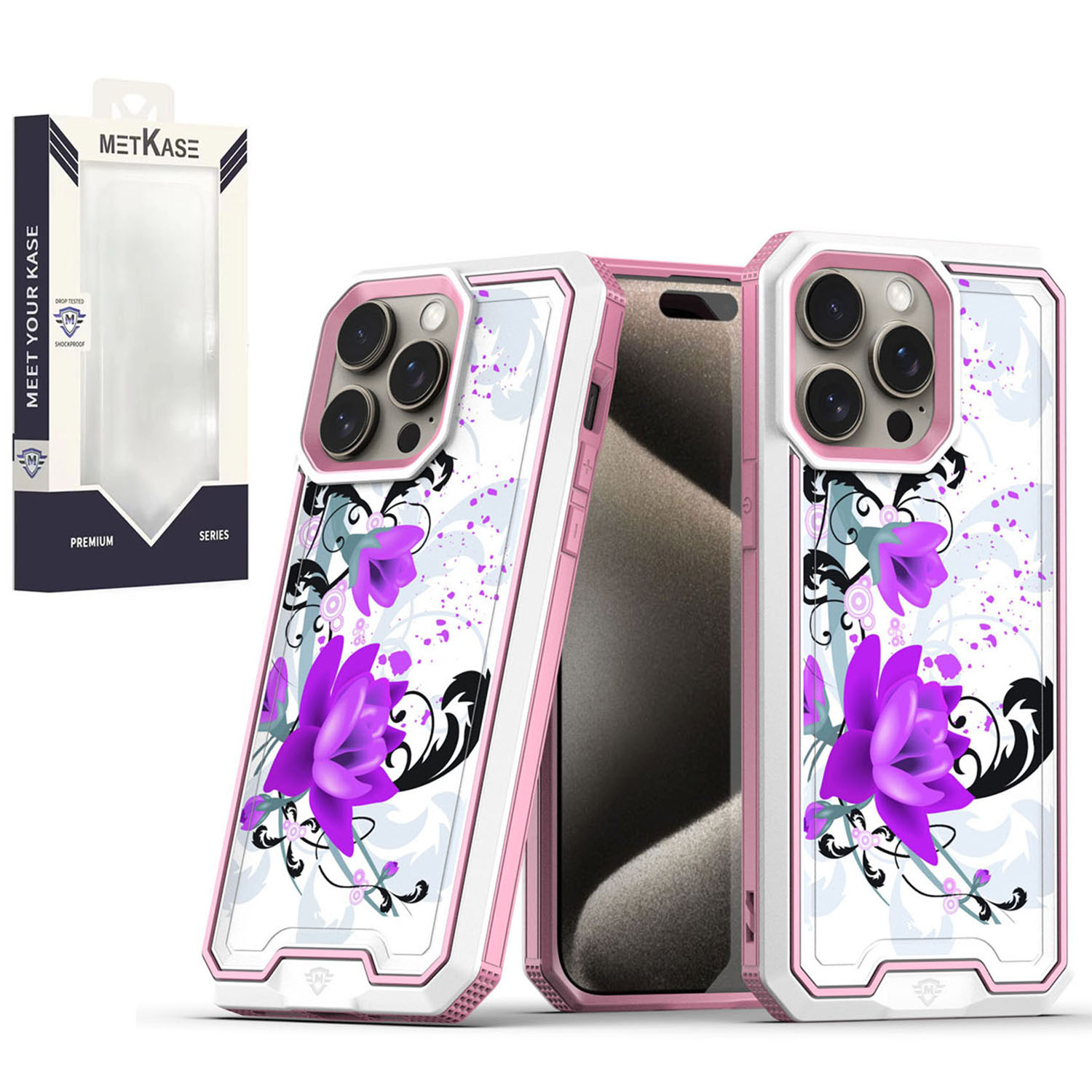 For Motorola Moto G 5G 2024 Modern Design Hybrid Hard + TPU Rubber Case Cover - Picture 42 of 76
