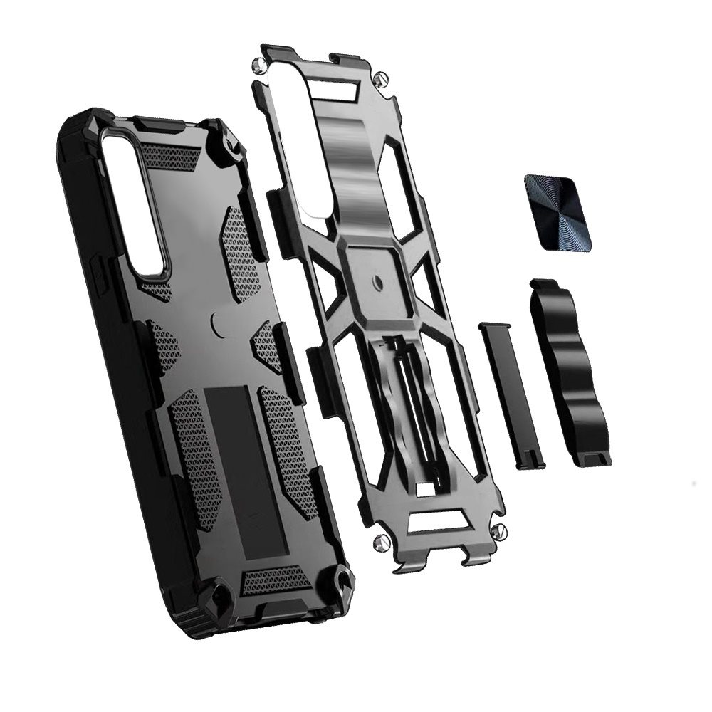 Per Motorola Moto G Play 2023 custodia cavalletto ibrida resistente robusta con cavalletto - Foto 11 di 49