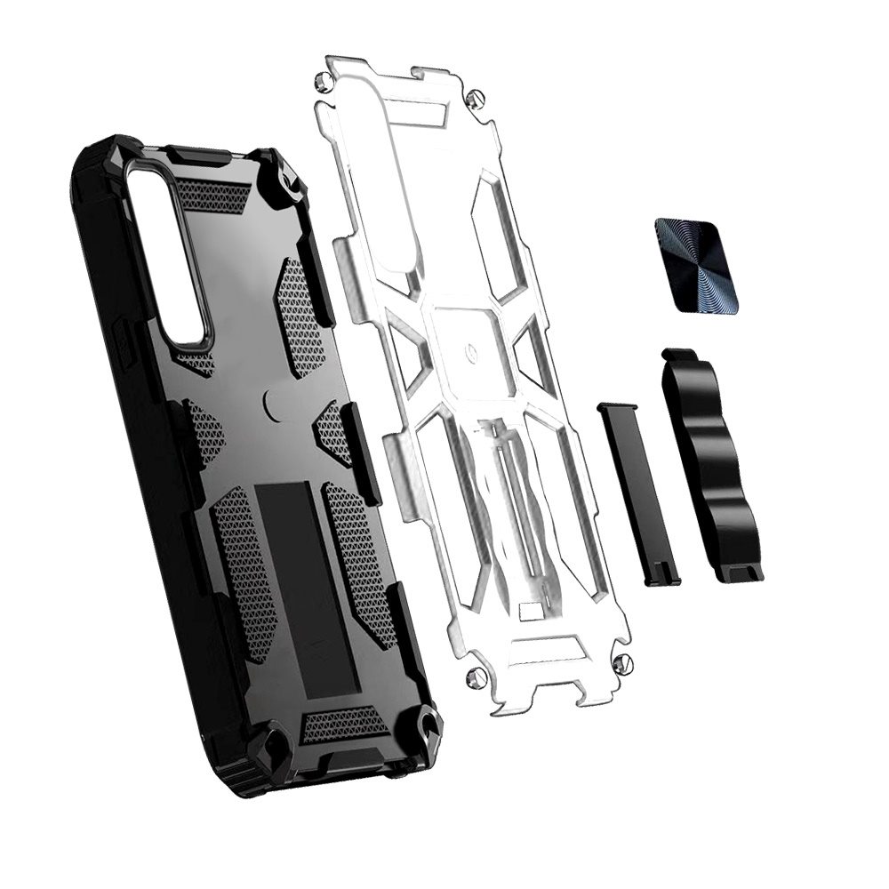 Per Motorola Moto G Play 2023 custodia cavalletto ibrida resistente robusta con cavalletto - Foto 35 di 49