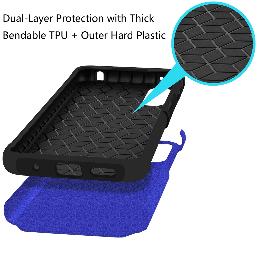 For Motorola Moto G Play 2024 Kickstand Hybrid with Rotate Ring Stand Case Cover - Picture 26 of 65