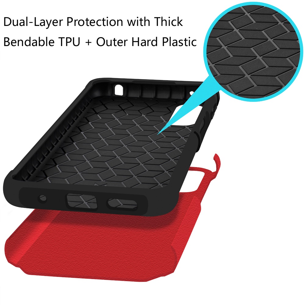 For Motorola Moto G Play 2024 Kickstand Hybrid with Rotate Ring Stand Case Cover - Picture 51 of 65