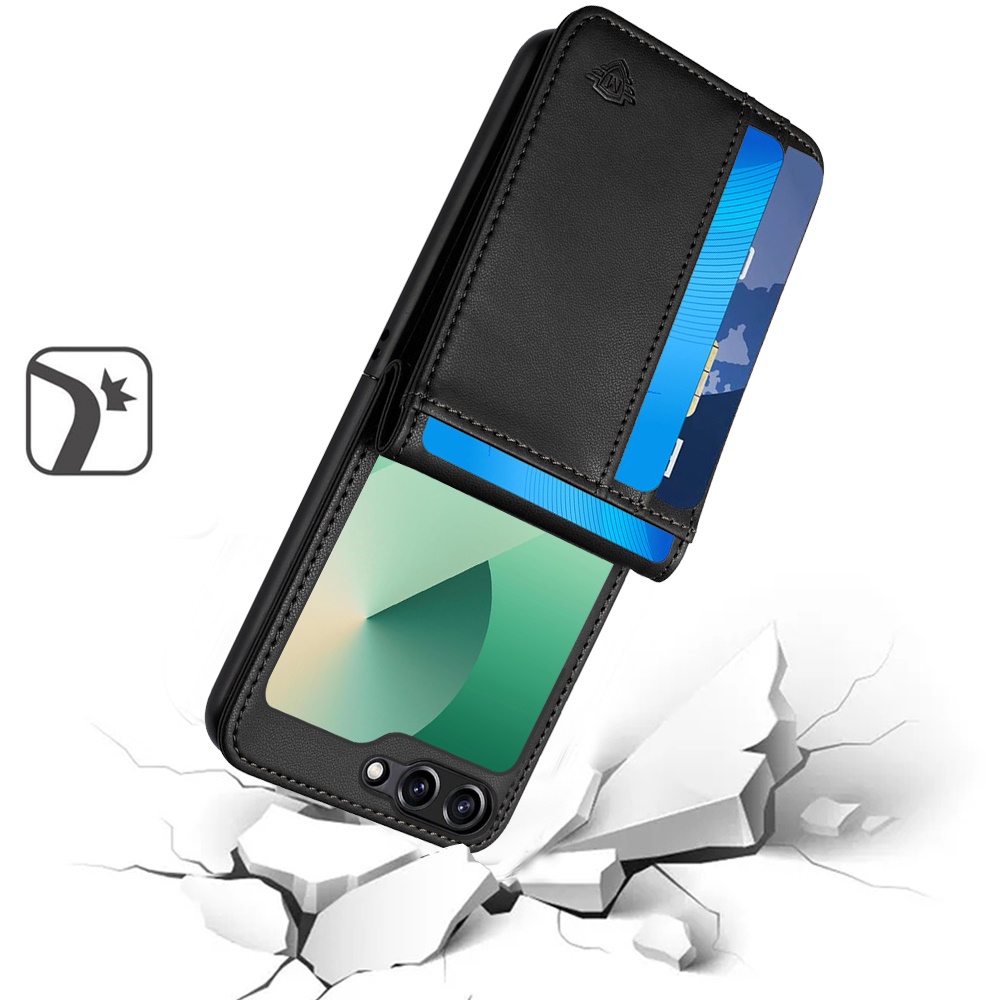 For Motorola Razr 2025 Wallet Back Storage Leather Card ID Slot Case Cover - Picture 15 of 43