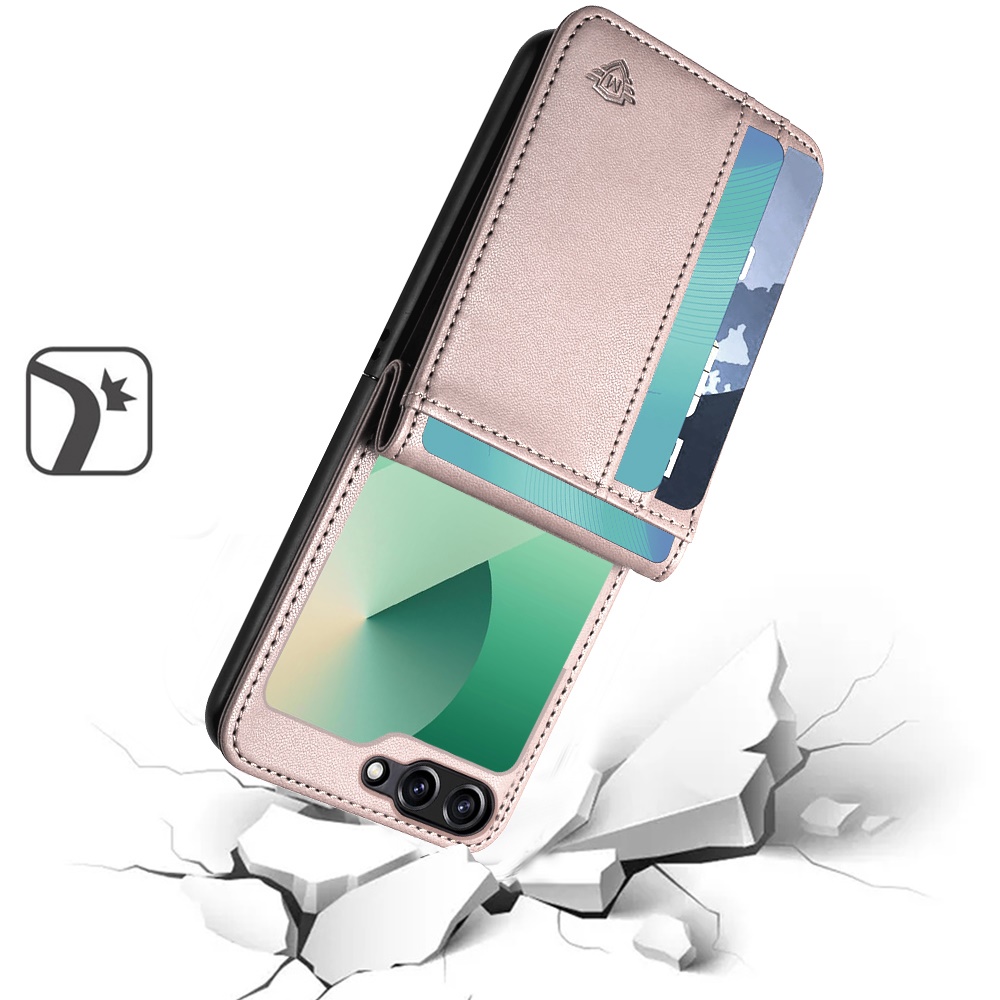 For Motorola Razr 2025 Wallet Back Storage Leather Card ID Slot Case Cover - Picture 39 of 43