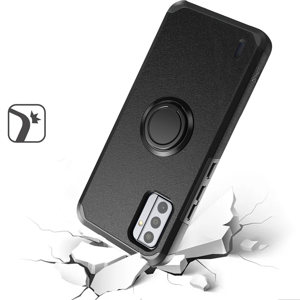 For Nokia G310 5G Kickstand Hybrid with Ring Stand Magnetic TPU Slim Case Cover - Picture 16 of 56