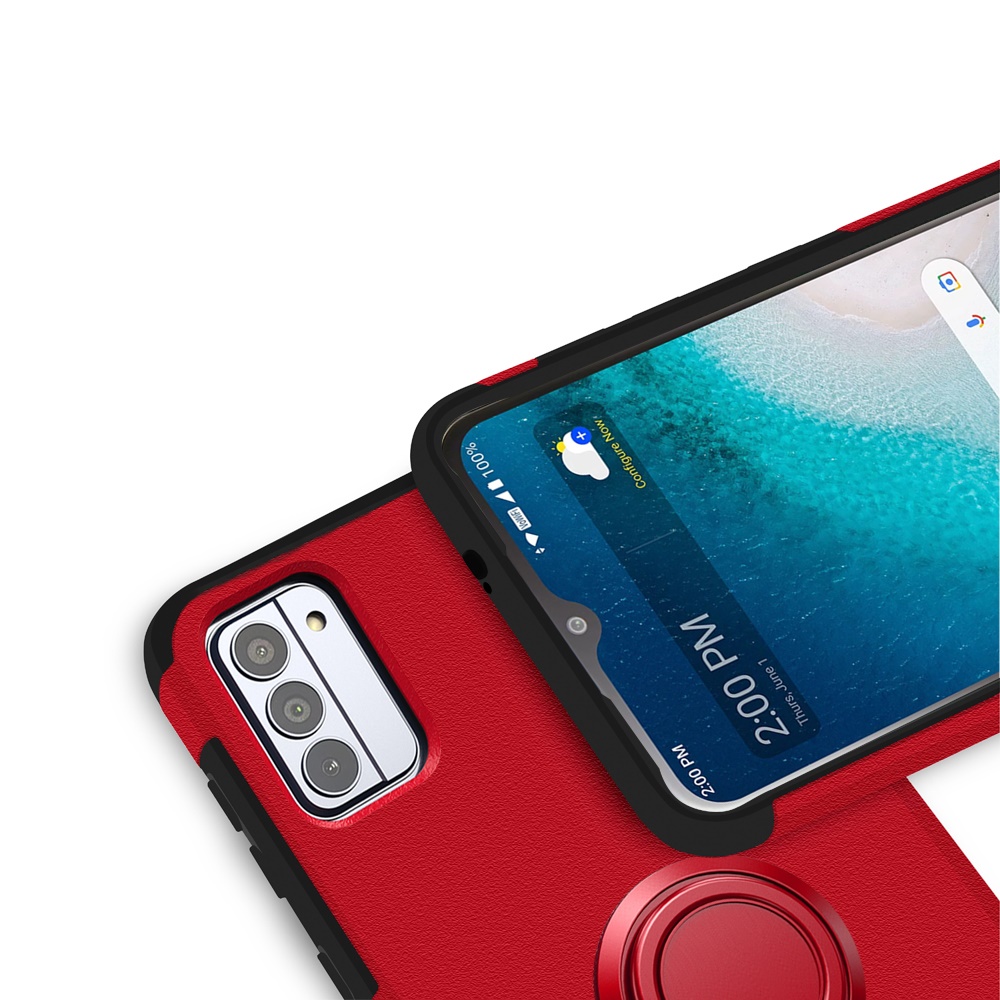 For Nokia G310 5G Kickstand Hybrid with Ring Stand Magnetic TPU Slim Case Cover - Picture 53 of 56